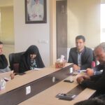 جلسه شورای اداری سازمان با حضور نماینده محترم شورای شهر