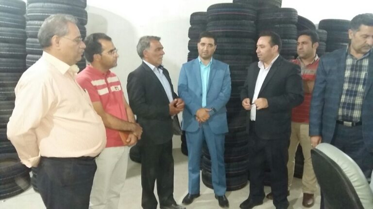 توزیع 340 حلقه لاستیک کویرتایر به قیمت کارخانه بین تاکسیرانان
