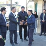 دیدار شهردار، معاون امور عمرانی و حمل و نقل ترافیک و ریاست سازمان با رانندگان به مناسبت روز حمل و نقل