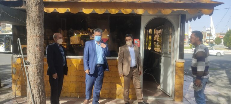 بازدید سرپرست و معاونت سازمان در ابتدای سال جاری۱۴۰۱