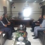 دیدار با رییس پلیس راه استان