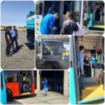 پایش فنی و بازدیدهای دوره ای ناوگان اتوبوسرانی بیرجند